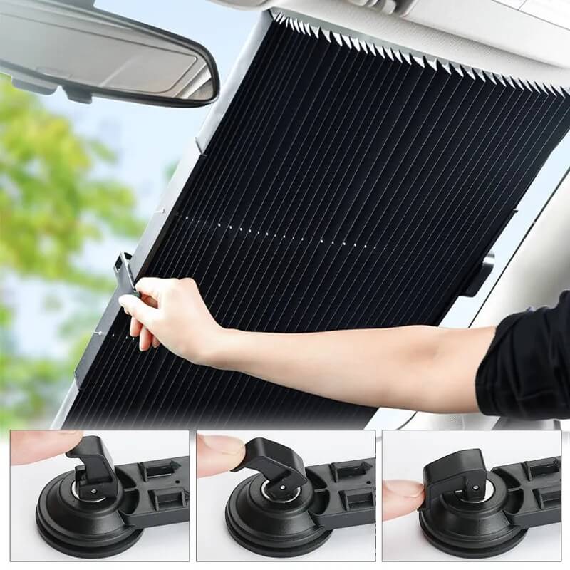 Car Retractable Curtain With UV Protection-Luxandluxy