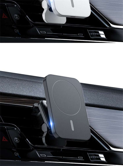 Car Vent Mount Magsafe Wireless Charger-Luxandluxy