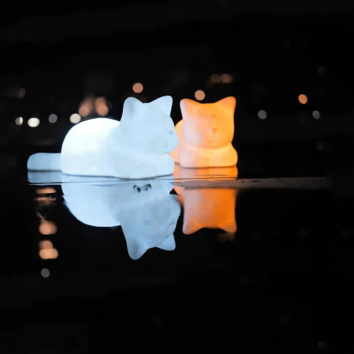 Cat Shaped Night Light-Luxandluxy