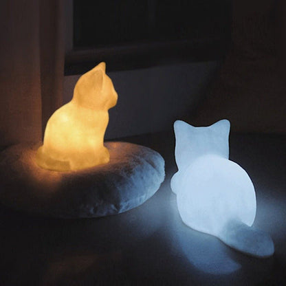 Cat Shaped Night Light-Luxandluxy