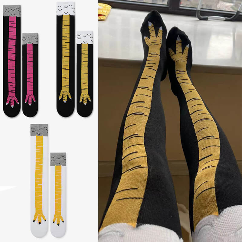 Chicken Leg Socks-Luxandluxy