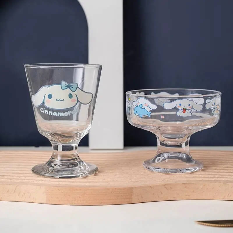 Cinnamoroll Glass Tableware Set-Luxandluxy