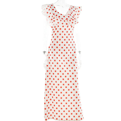 Claudia Dress - Super Dot-Luxandluxy