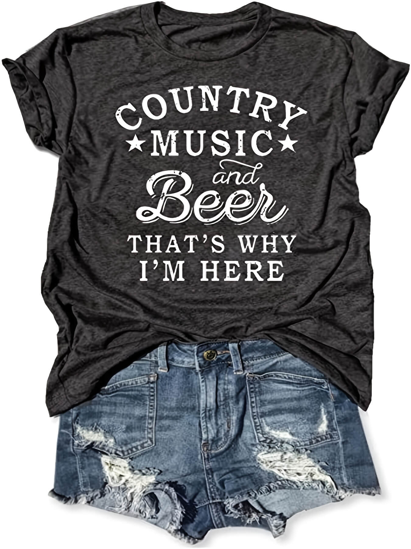 Country Music T-shirt-Luxandluxy