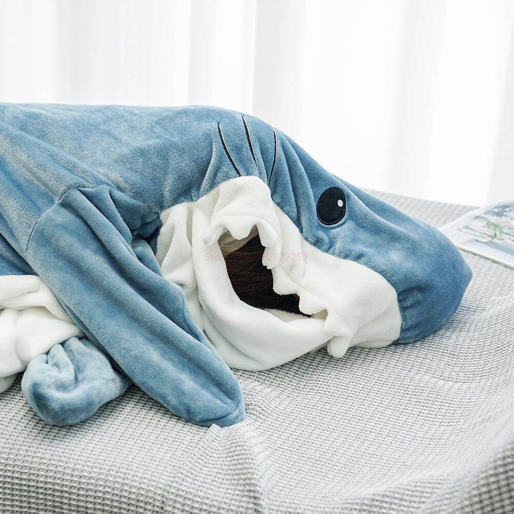 Cozy Shark Blanket-Luxandluxy