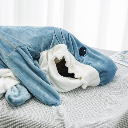 Cozy Shark Blanket - Luxandluxy