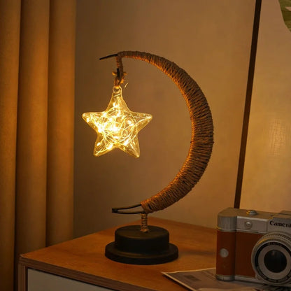 Crescent Moon Lamp-Luxandluxy