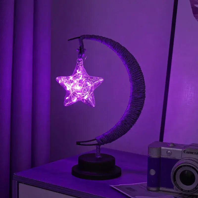 Crescent Moon Lamp-Luxandluxy