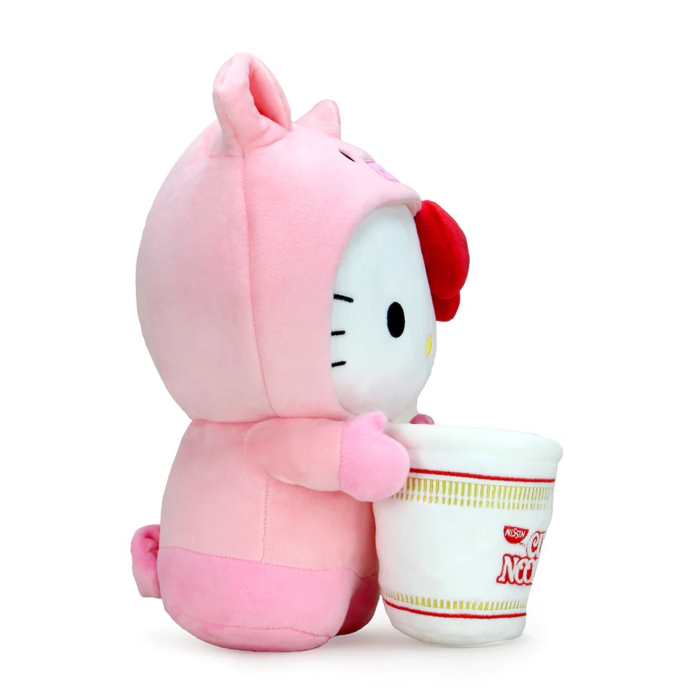 Cup Noodles Hello Kitty Plush-Luxandluxy