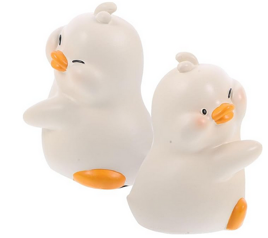 Cute Hug Ducks Bookends-Luxandluxy