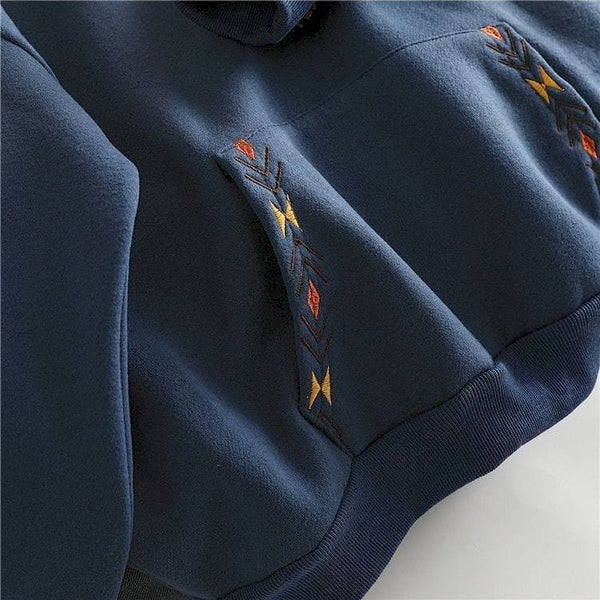 Dakota Oversized Embroidered Hoodie-Luxandluxy