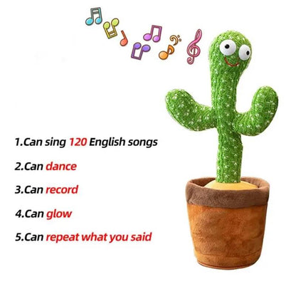 Dancing Cactus Talking Toy-Luxandluxy