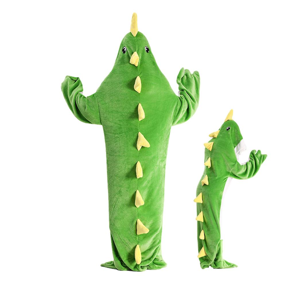 Dinosaur Hooded Blanket-Luxandluxy