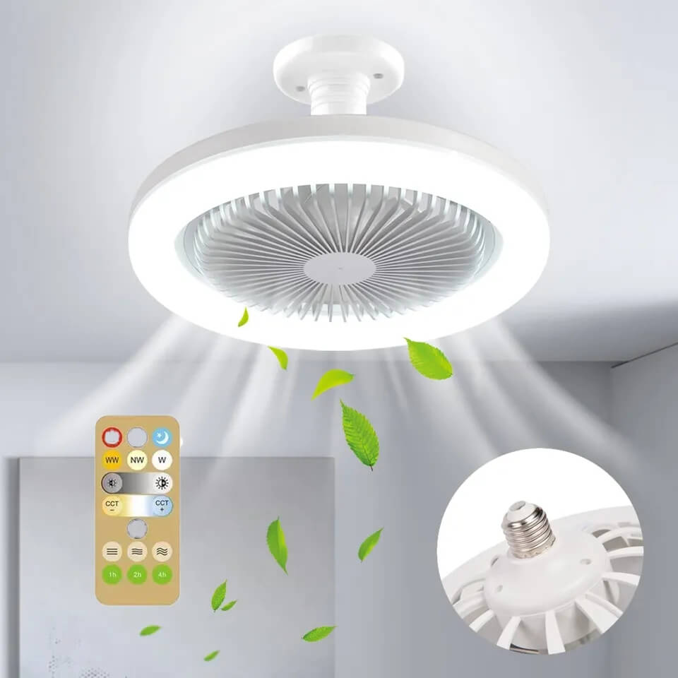 Directional Wall & Ceiling Socket Fan-Luxandluxy