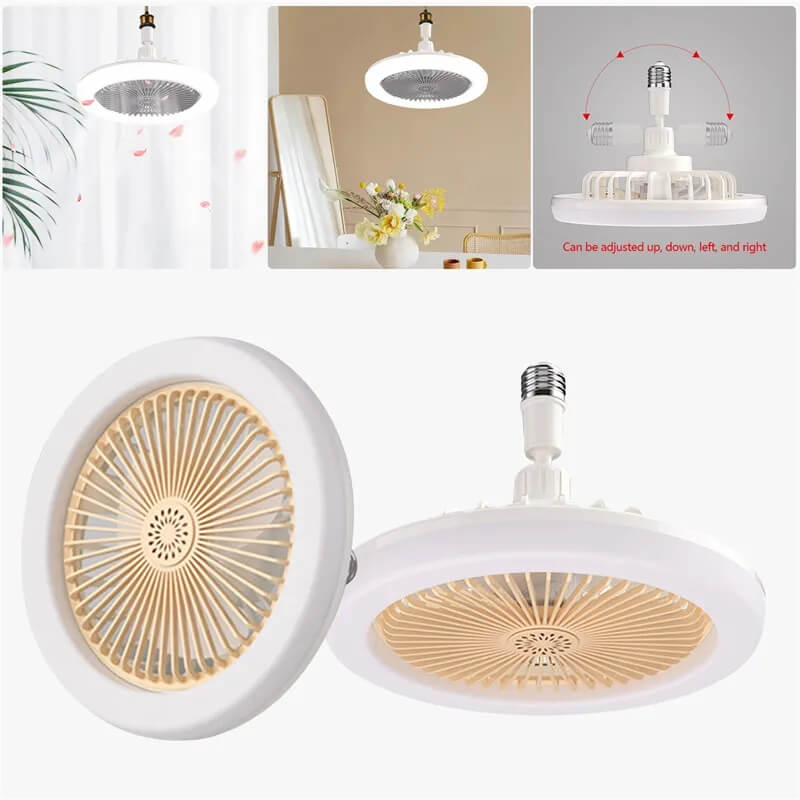 Directional Wall & Ceiling Socket Fan-Luxandluxy