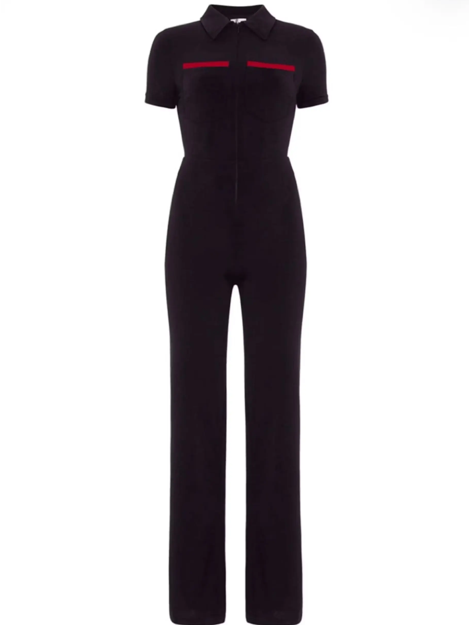 Double-Pocket Bodycon Velvet Jumpsuit-Luxandluxy