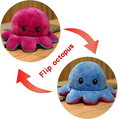 Double Sided Octopus Plush-Luxandluxy