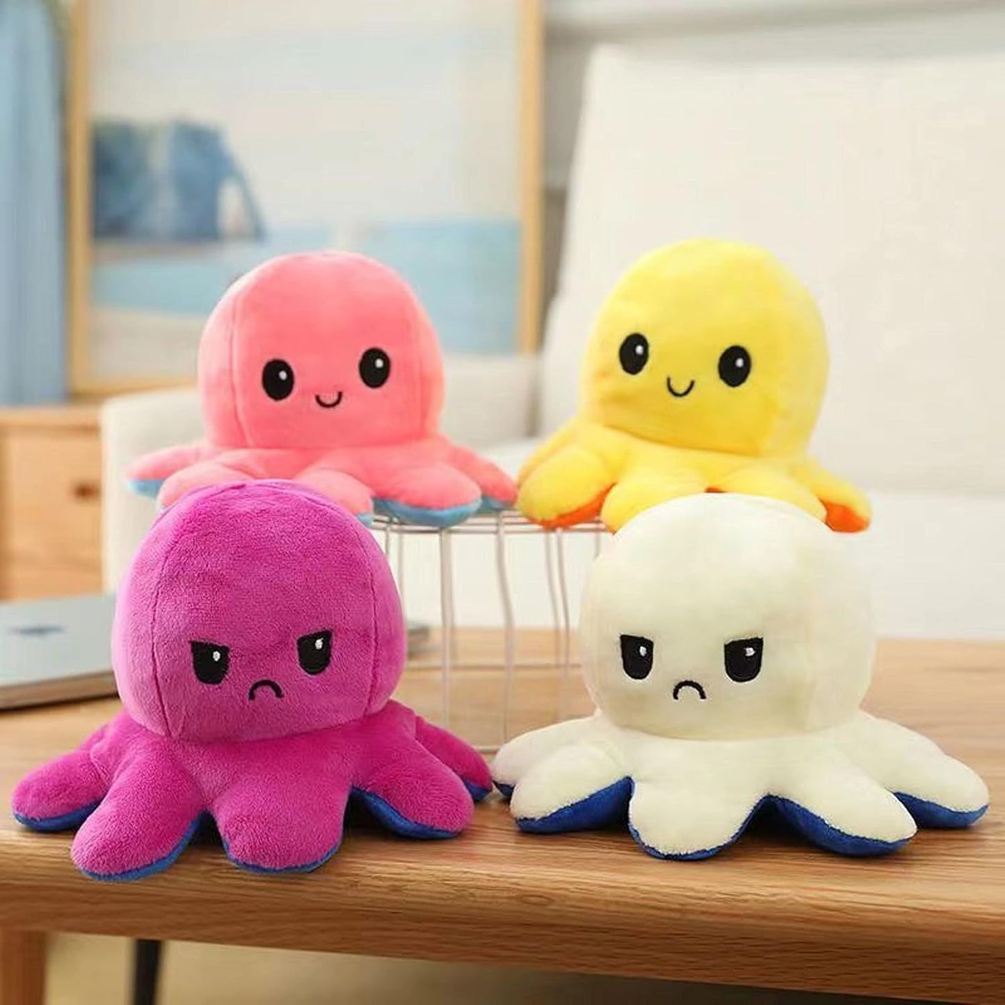 Double Sided Octopus Plush-Luxandluxy