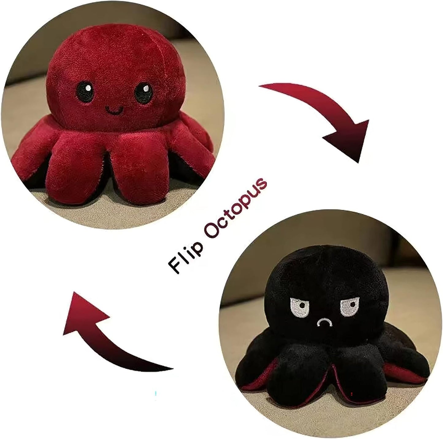 Double Sided Octopus Plush-Luxandluxy