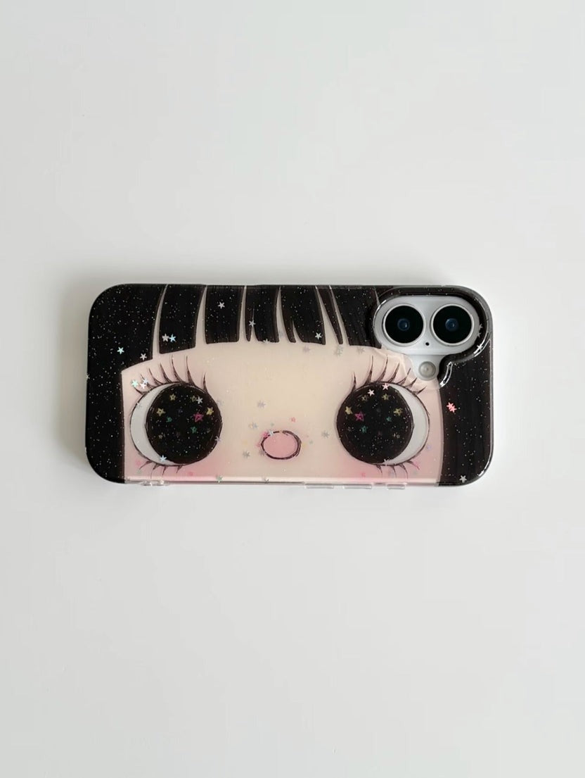 Cartoon Daisy Girl iPhone Case