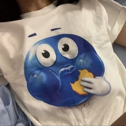 Cookie Muncher Emoji Tee