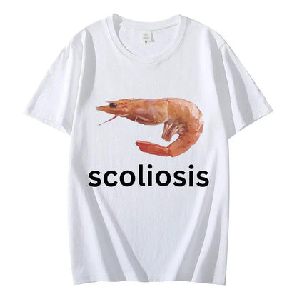 'Scoliosis' Shrimp Tee