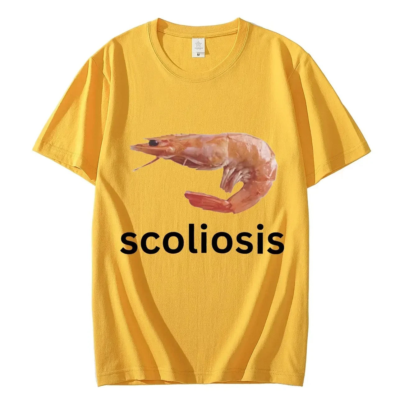 'Scoliosis' Shrimp Tee