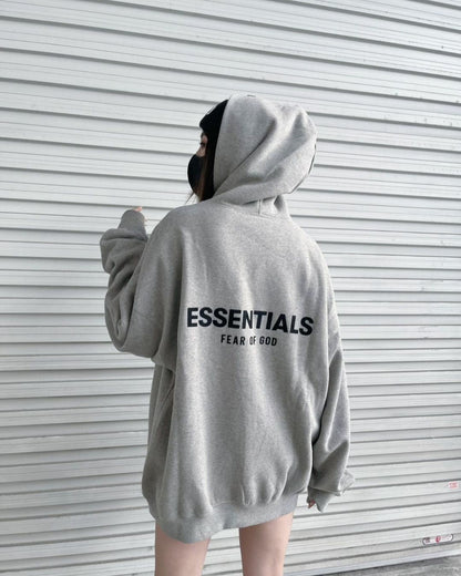 Essentials Fear of God Hoodie-Luxandluxy