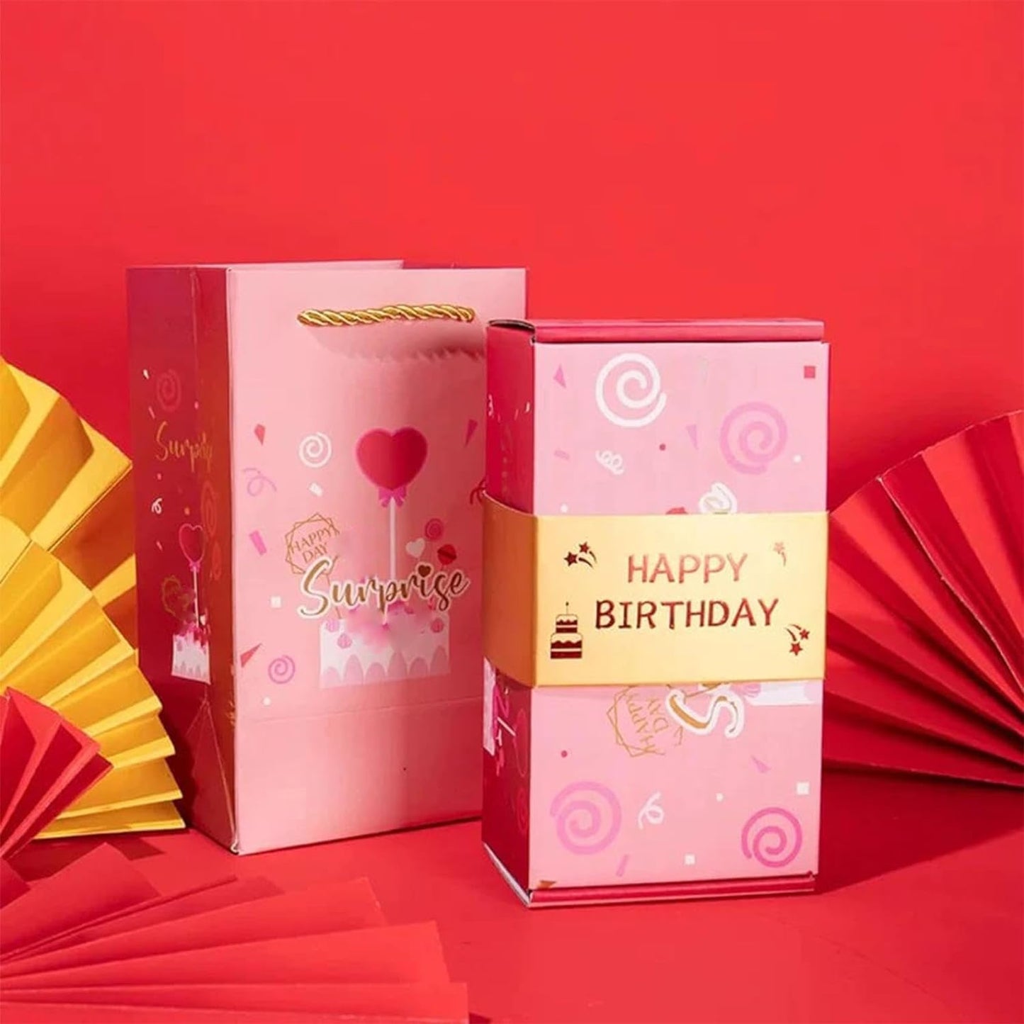 Exploding Folding Cards Surprise Gift Box-Luxandluxy