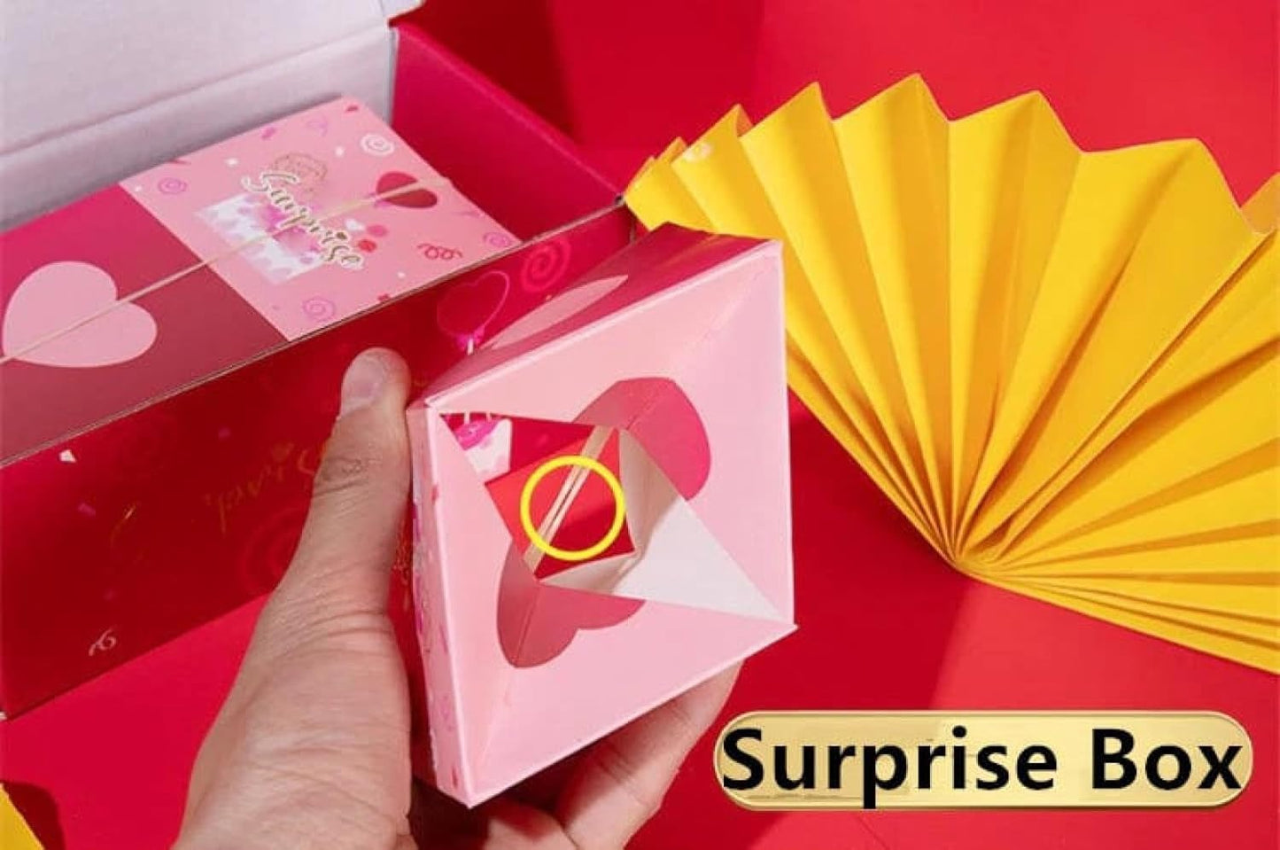 Exploding Folding Cards Surprise Gift Box-Luxandluxy