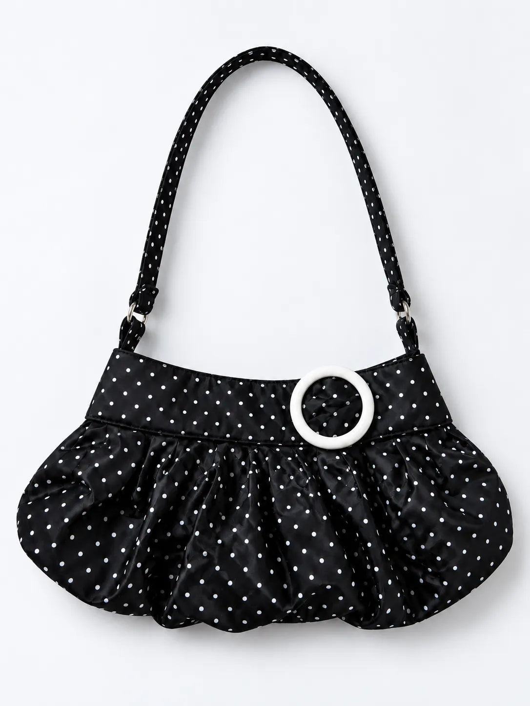 Harbour Pleated Shoulder Bag