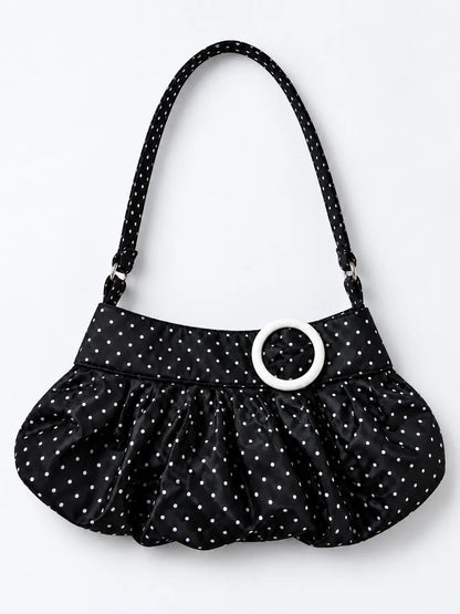 Harbour Pleated Shoulder Bag