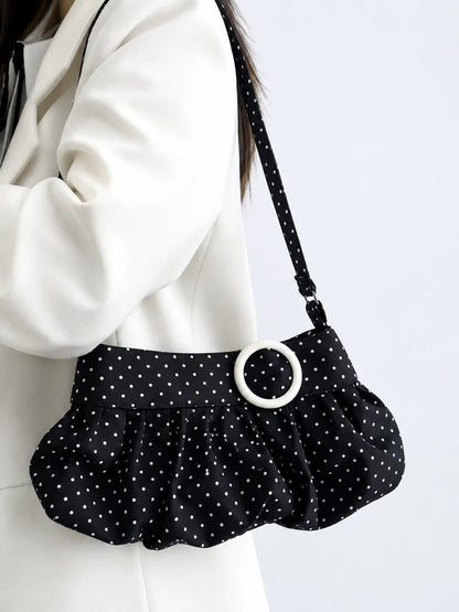 Harbour Pleated Shoulder Bag