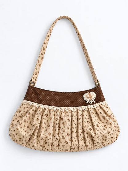 Harbour Pleated Shoulder Bag