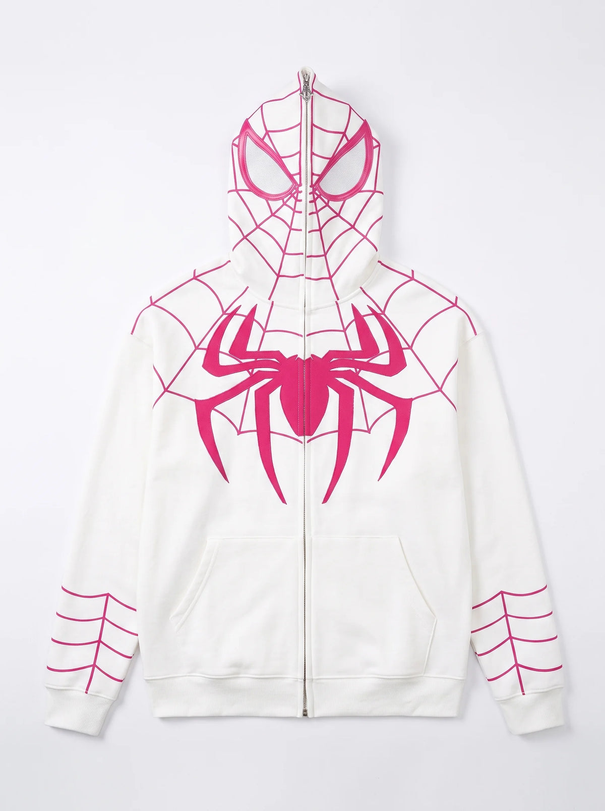 Spidey Web Full Zip Up Hoodie
