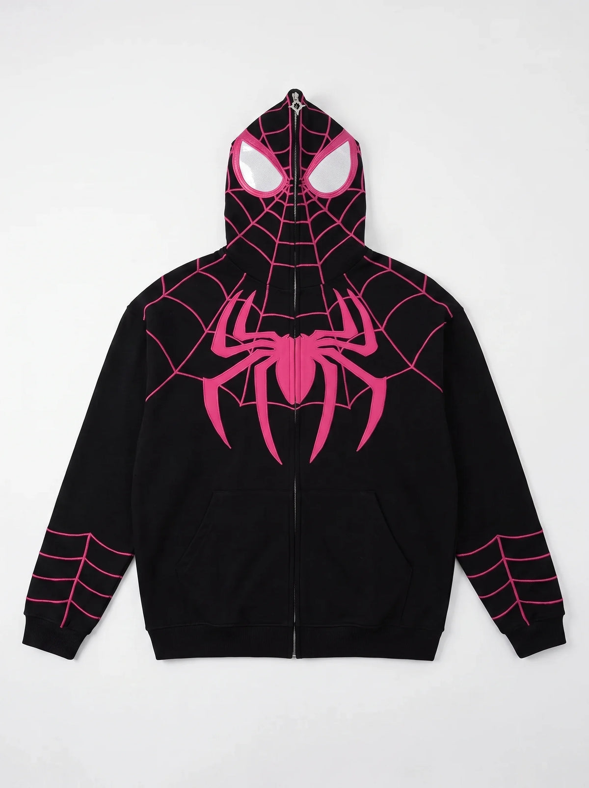 Spidey Web Full Zip Up Hoodie