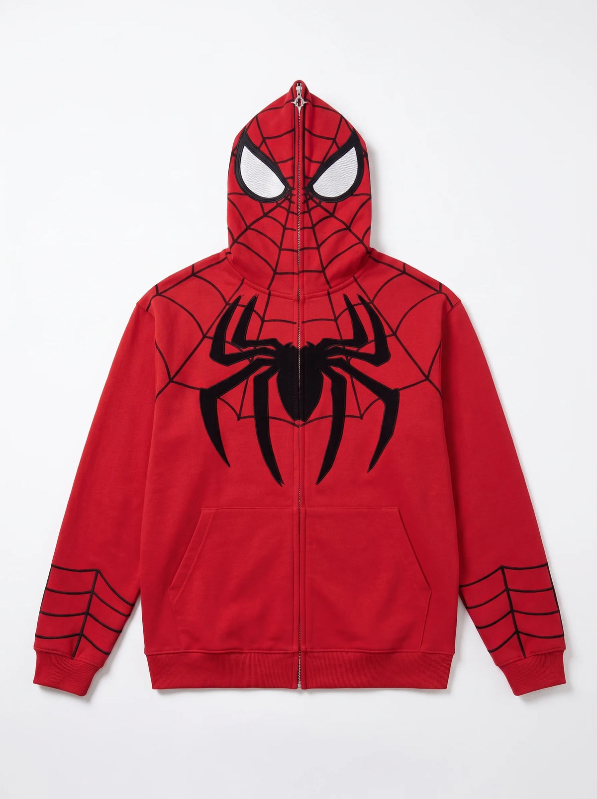 Spidey Web Full Zip Up Hoodie