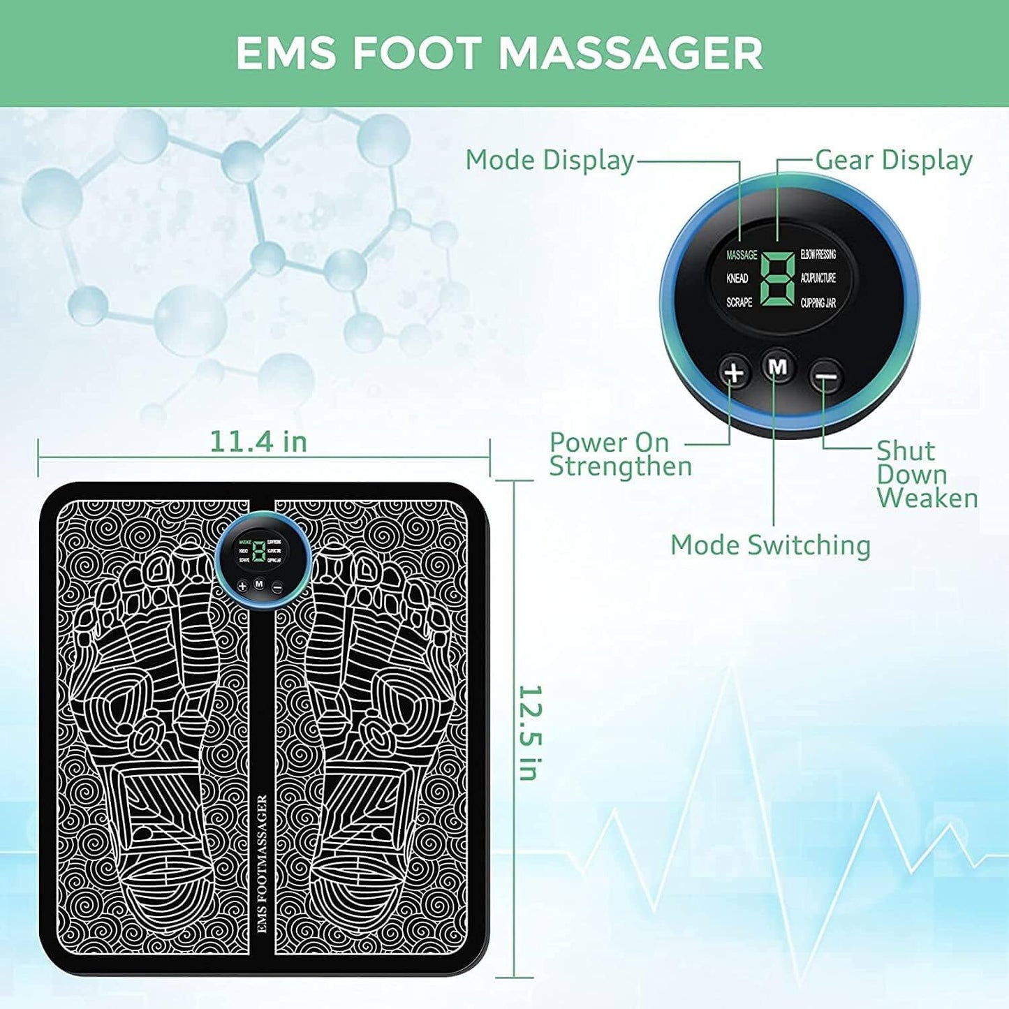 EMS Foot Pressure Point Mat