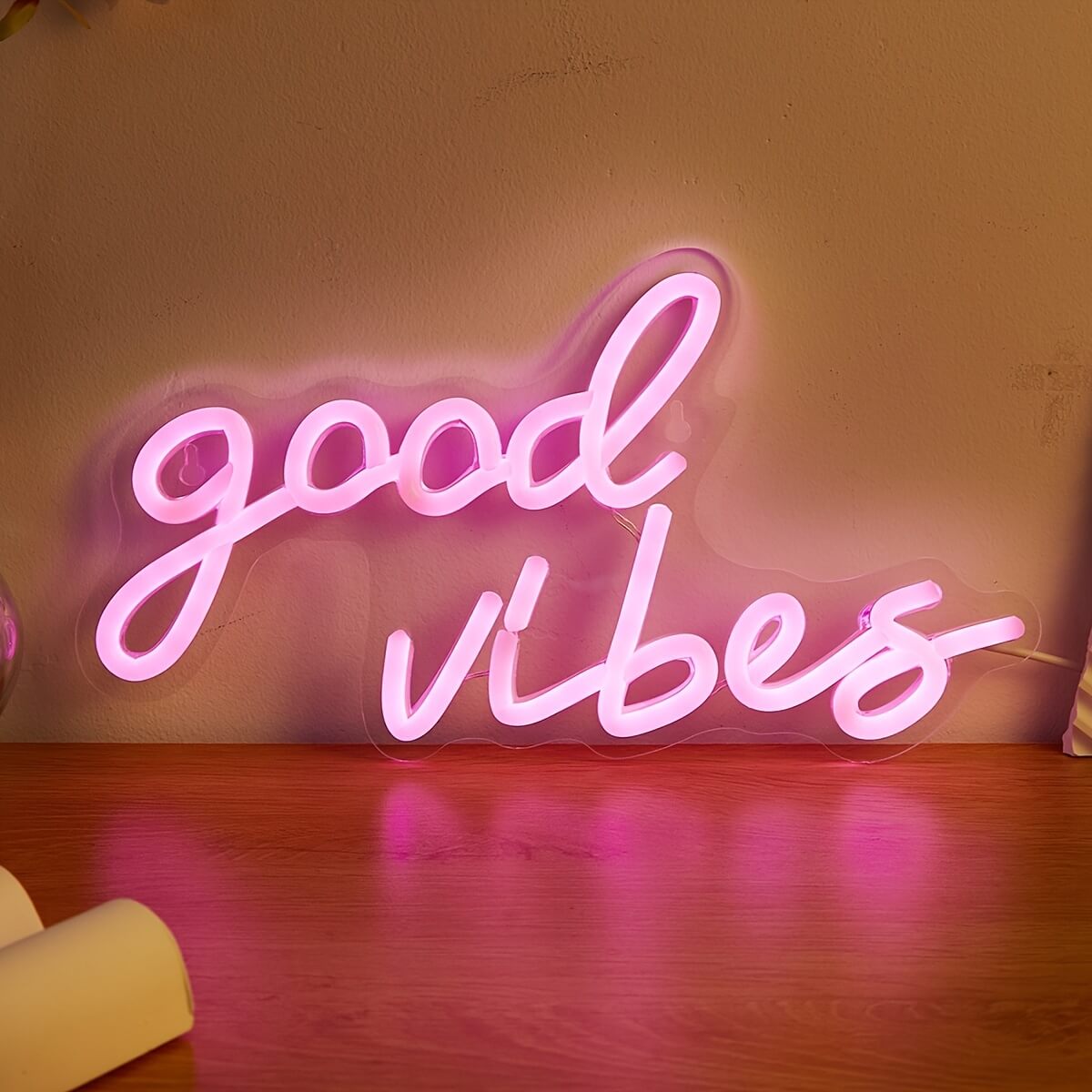 Good Vibes Neon Light-Luxandluxy