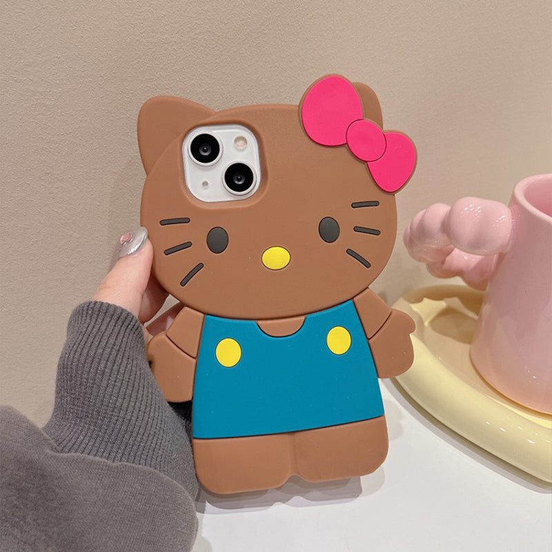 Hands at Side Hello Kitty iPhone Case-Luxandluxy