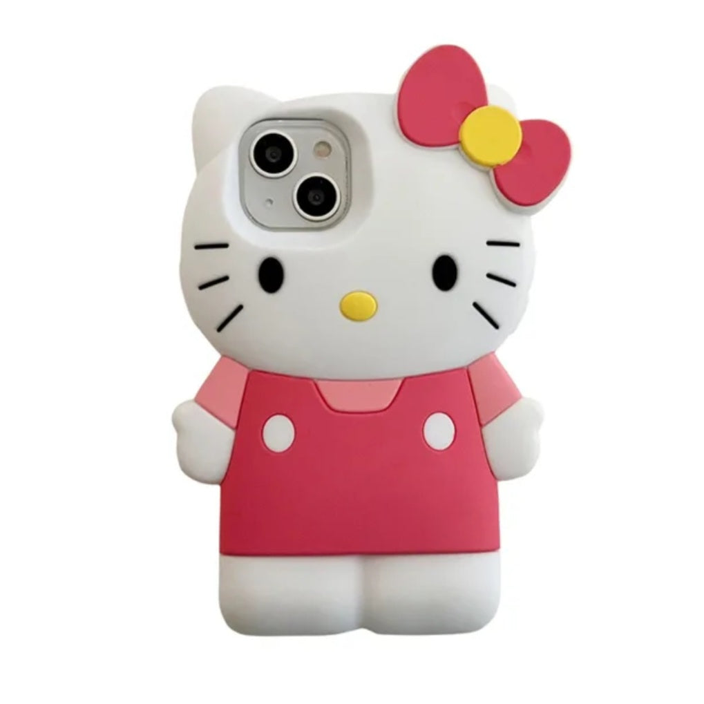 Hands at Side Hello Kitty iPhone Case-Luxandluxy