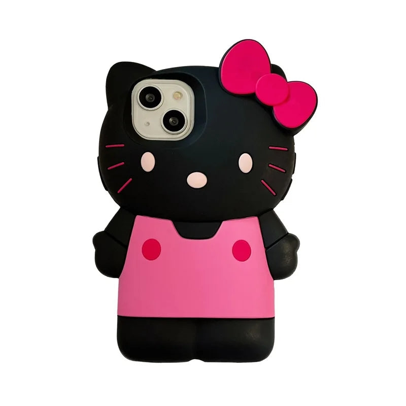 Hands at Side Hello Kitty iPhone Case-Luxandluxy