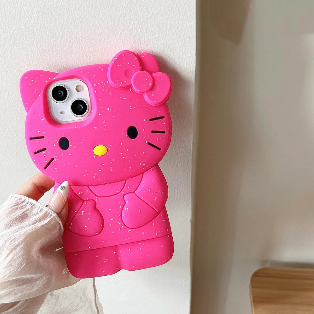 Hands at Side Hello Kitty iPhone Case-Luxandluxy