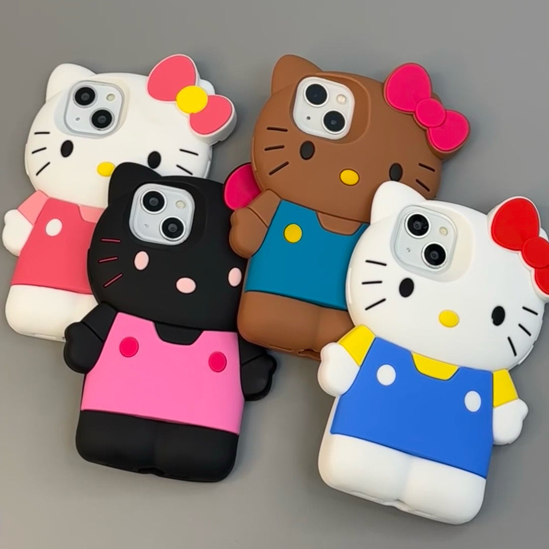 Hands at Side Hello Kitty iPhone Case-Luxandluxy