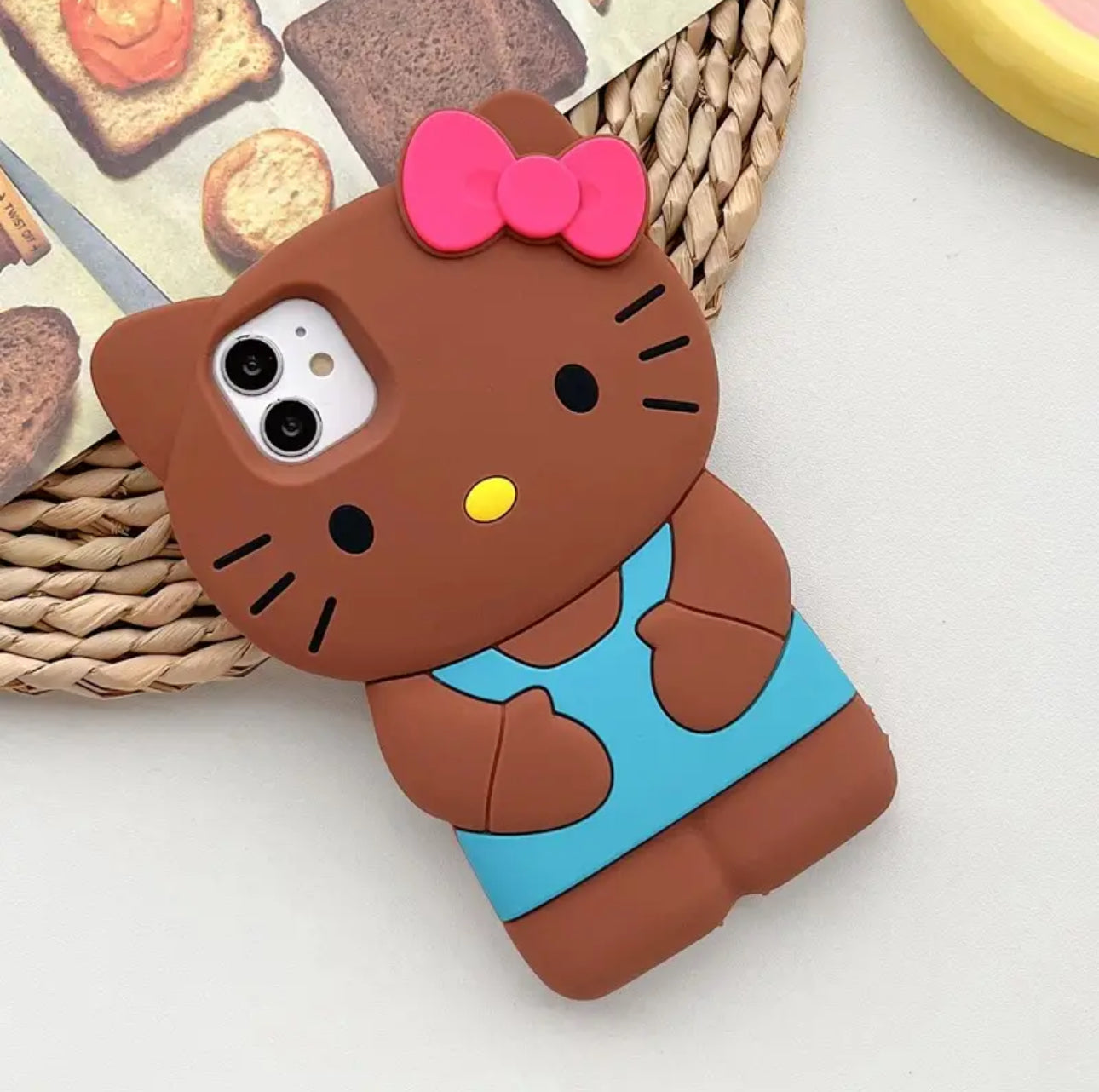 Hands on Belly Hello Kitty iPhone Case-Luxandluxy