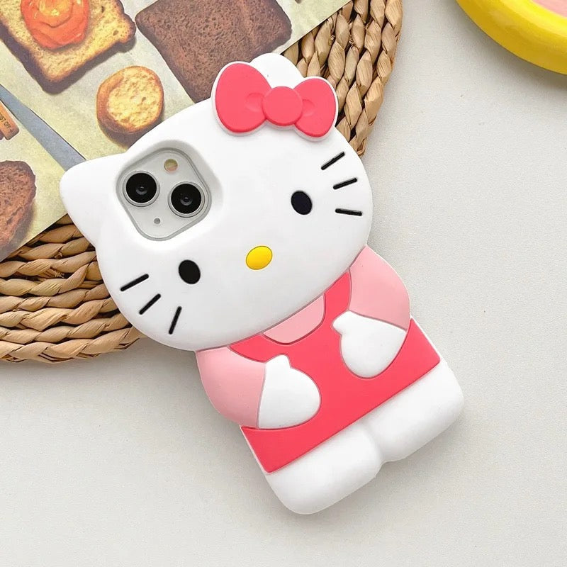 Hands on Belly Hello Kitty iPhone Case-Luxandluxy