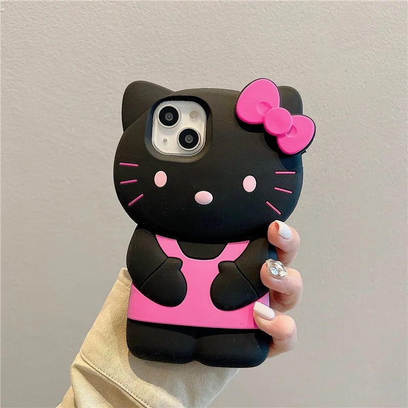 Hands on Belly Hello Kitty iPhone Case-Luxandluxy