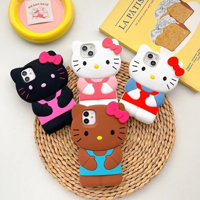 Hands on Belly Hello Kitty iPhone Case-Luxandluxy