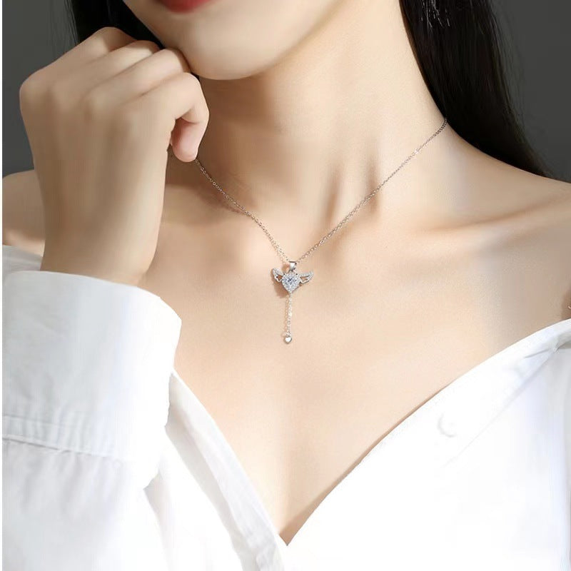 Heart of Cupid Necklace-Luxandluxy