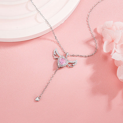 Heart of Cupid Necklace-Luxandluxy